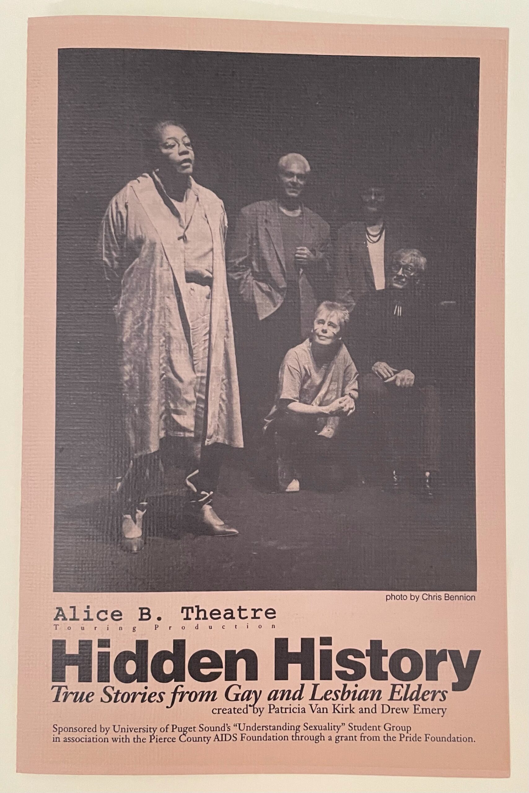 Cover of the "Hidden History" program (1994)